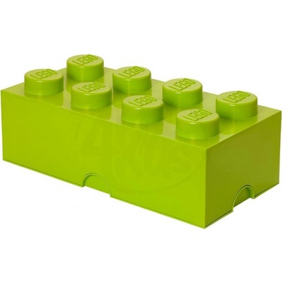 LEGO® úložný box 8 25 x 50 x 18 cm svetlo zelená