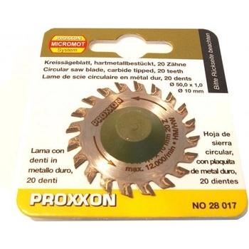 PROXXON Pilový kotúč s tvrdokovovými zubami 28017