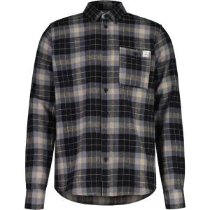 Maloja Мъжка риза с копчета Maloja StandM. Shirt - Deep Black Multi (033-3388-0111)