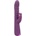 Javida 2 Function Vibration & Thrusting Rabbit Vibrator Purple