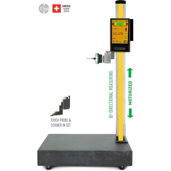 MIROTECH Дигитален високомер Microtech TouchProbe DataMet Motorized с гранитна маса - 0-600 мм, 0, 0005 мм (144306293)