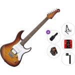 Yamaha Pacifica 212V QM Standard SET Tobacco Brown Sunburst Електрическа китара