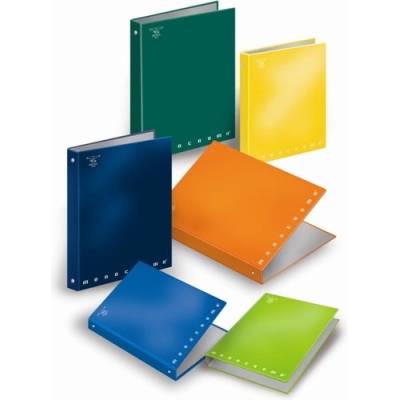 Класьор 4 ринга Pigna Monocromo Fluo А4, 3 cm (1301096-022790130)