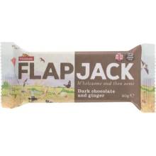 Wholebake Flapjack ovesný čokoláda se zázvorem bezlepkový 80 g 80 g