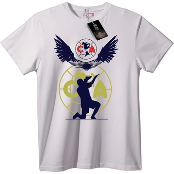 NOONEBRAND Тениска Футболен герой - 7XL, White