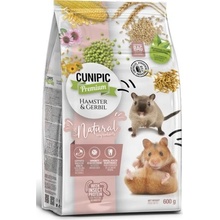 Cunipic Premium Hamster & Gerbil - Škrečok & pískomil 0,6 kg