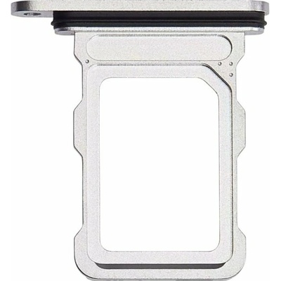 Šuplík na SIM kartu iPhone 16 Pro / 16 Pro Max - strieborný IPH1134