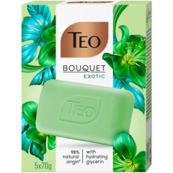 Teo ТЕО bouquet exotic тоалетен сапун 70 г х 5 бр (3/3228)