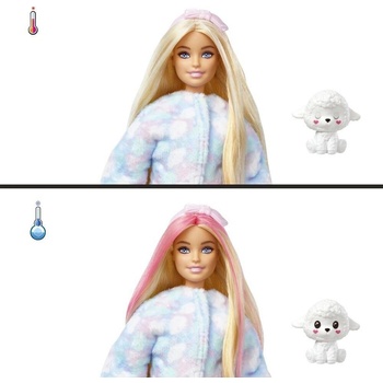 Barbie Cutie Reveal Pastelová edice Ovečka