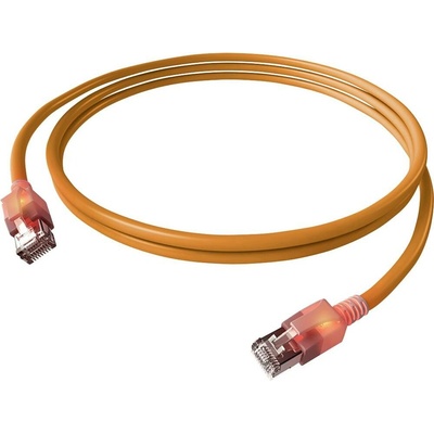 Easylan CS1OOADAD0100 RJ45 CAT 6A S/FTP 10m oranžový