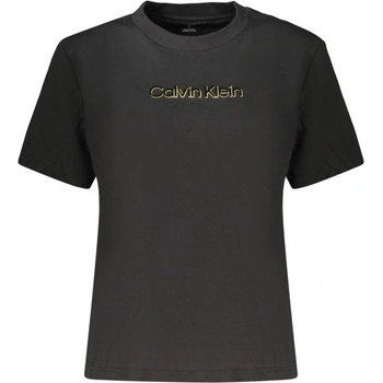 Calvin Klein Дамска тениска с къс ръкав calvin klein, Размер m, Цвят Черен (lv047e821g_neub1)