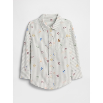 GAP Бебешка оксфордска риза GAP GAP | Zelen | Момчешки | 2 години