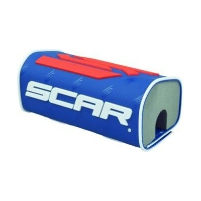 SCAR RACING pěnový chránič řidítek FATBAR barva modrá