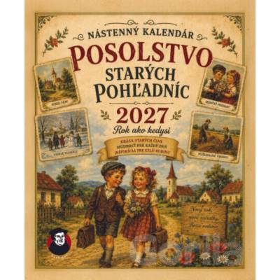 Lutherus Nástenný Posolstvo starých pohľadníc 2027