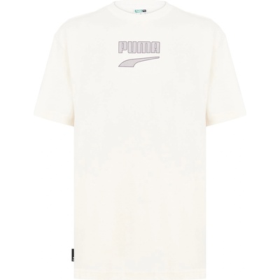 PUMA Тениска Puma Downtown T-Shirt - Cream