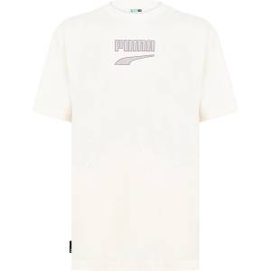 PUMA Тениска Puma Downtown T-Shirt - Cream