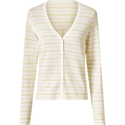 esmara Dámský pletený kardigan bílá béžová – Zboží Dáma