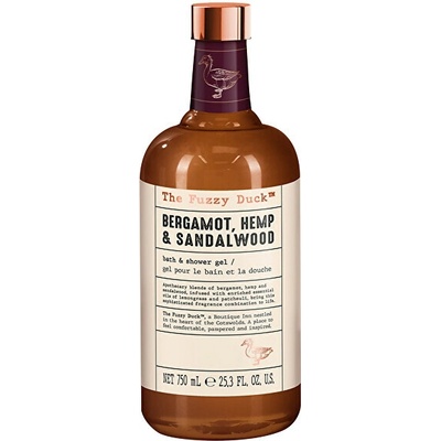 Kúpeľový a sprchový gél Bergamot, Konope & Santalové drevo 750 ml