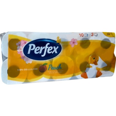 Perfex broskyňa 3-vrstvý 10 ks