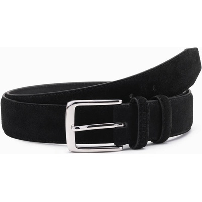 Ombre Clothing Мъжки едноцветен колан от естествен велур черен Ombre Clothing Ombre Clothing | Cheren | МЪЖЕ | 75-90