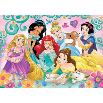 Image 1 of Trefl - Puzzle Happy World of Princesses 200 - 200 piese