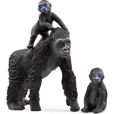 Schleich Комплект фигурки Schleich Wild Life - Семейство горили (42601-65401)