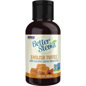 NOW Better Stevia Liquid | Different Flavors [59 мл] English Toffee