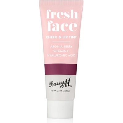 Barry M Fresh Face multifunkčné líčidlo na pery a tvár Blackberry 10 ml