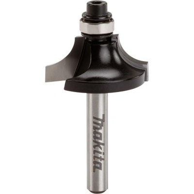 Fréza na oblé hrany s tvrdokovom, stopka 6 mm, Ø26 mm, rádius 8 mm MAKITA D-09547