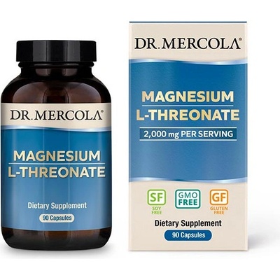 Dr.Mercola Magnesium treonát 90 kapslí