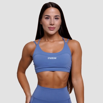 GymBeam Спортен сутиен FIT Steel Blue L