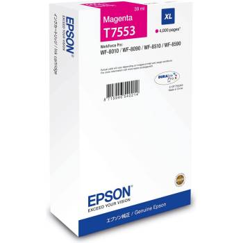 Epson T7553 XL C13T75534N магента (magenta) оригинална касета (C13T75534N)