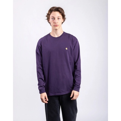 Carhartt WIP L/S Chase t-shirt Lokers/Gold
