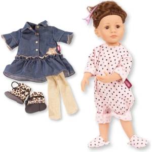 Götz Кукла Götz Little Kidz to dress set Stylish 36cm (2511053)