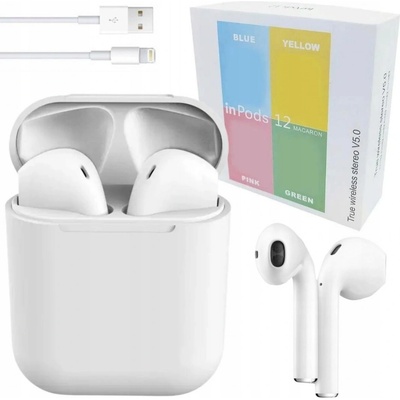 Słuchawki bezprzewodowe i12 iPhone Samsung Xiaomi