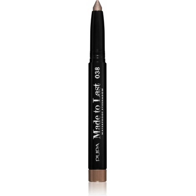 Pupa Milano Made to Last dlhotrvajúce očné tiene v ceruzke vodeodolné 038 Golden Platinum 1,4 g