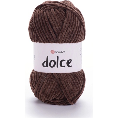 Yarn Art příze Dolce 791 hnědá