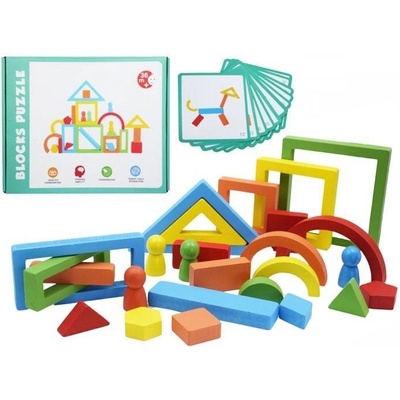 CreativeToys stavebné kocky s kartami