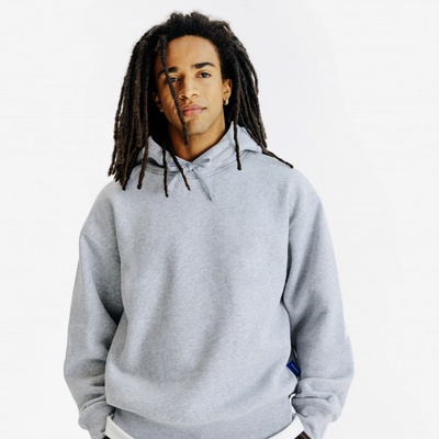 Decathlon mikina s kapucí Elementals šedá