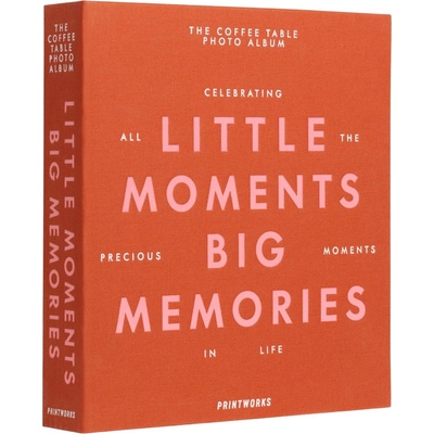 Printworks Албум за снимки LITTLE MOMENTS BIG MEMORIES, оранжев, Printworks (PW00732)