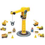 Bigjigs Rail Кран и строителни машини (BJT200)