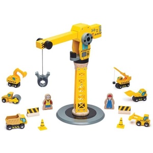 Bigjigs Rail Кран и строителни машини (BJT200)