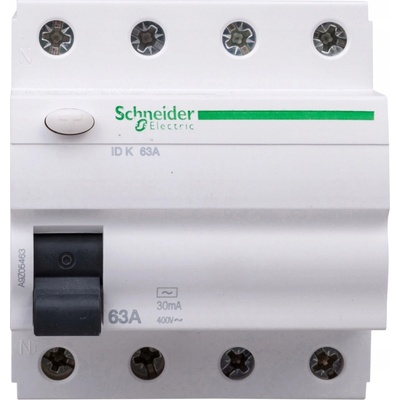 Schneider proudový chránič 4P 63A 0,03A typ AC ID K - A9Z05463