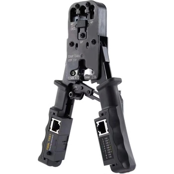 V-Store Клещи кримпващи + ЛАН тестер, TL-022, 8/6/4 pin (Клещи кримпващи с ЛАН тестер)