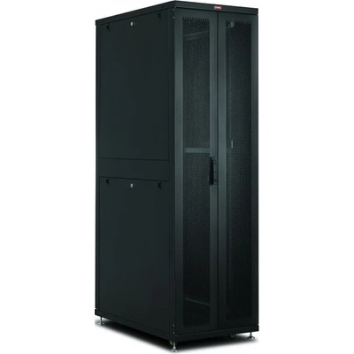 Lande Комуникационен шкаф LANDE, 42U 19 (600x1000мм), свободно стоящ, перфорирани врати | LN-SR42U6010-BL-241 (LN-SR42U6010-BL-241)