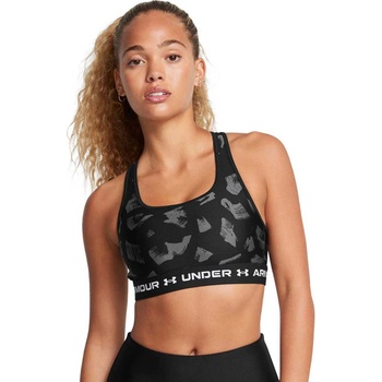 Under armour Спортен сутиен Crossback Mid Print