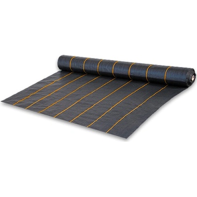 Bradas Tkaná mulčovacia textília 0,8 x 100 m 90 g/m² čierna