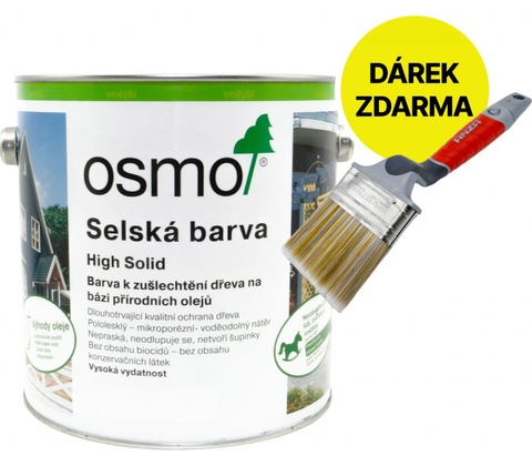 Osmo 2404 Selská barva 2,5 l Jedlová zeleň