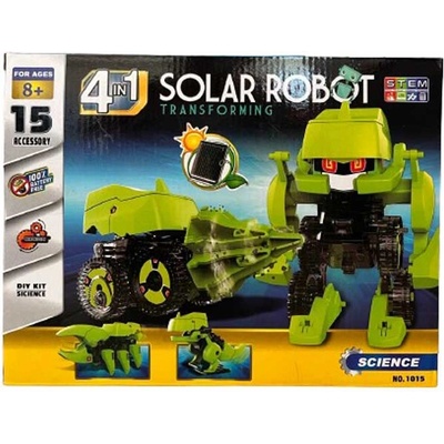 GUGA STEAM Детски соларен робот - 4 в 1, Динозавър (sh1015)