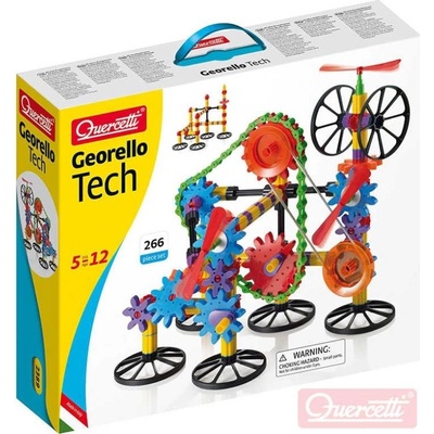 Quercetti Georello Gear Tech 266 ks 2389 – Zboží Dáma